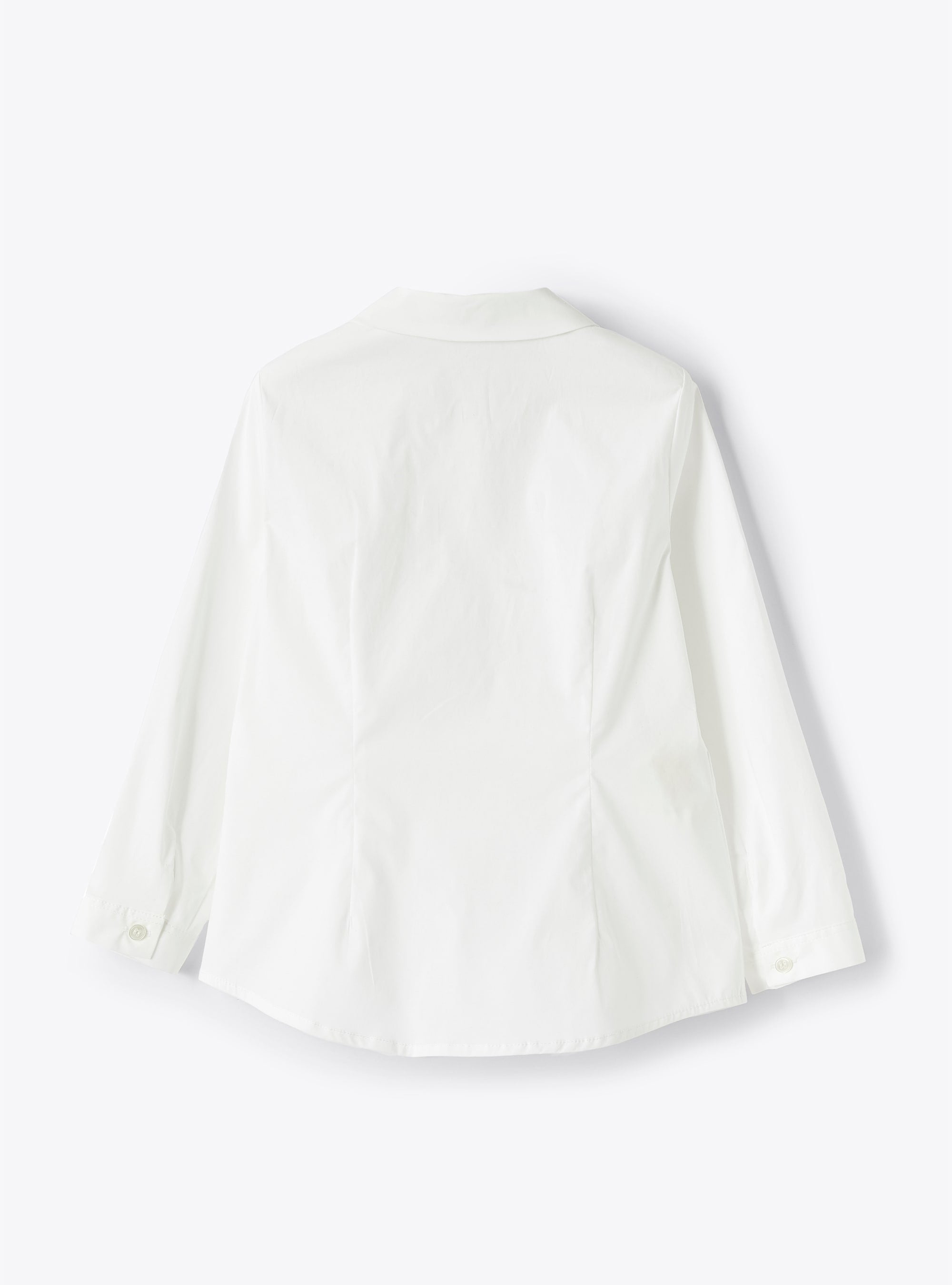 Chemise à coupe régulière - White