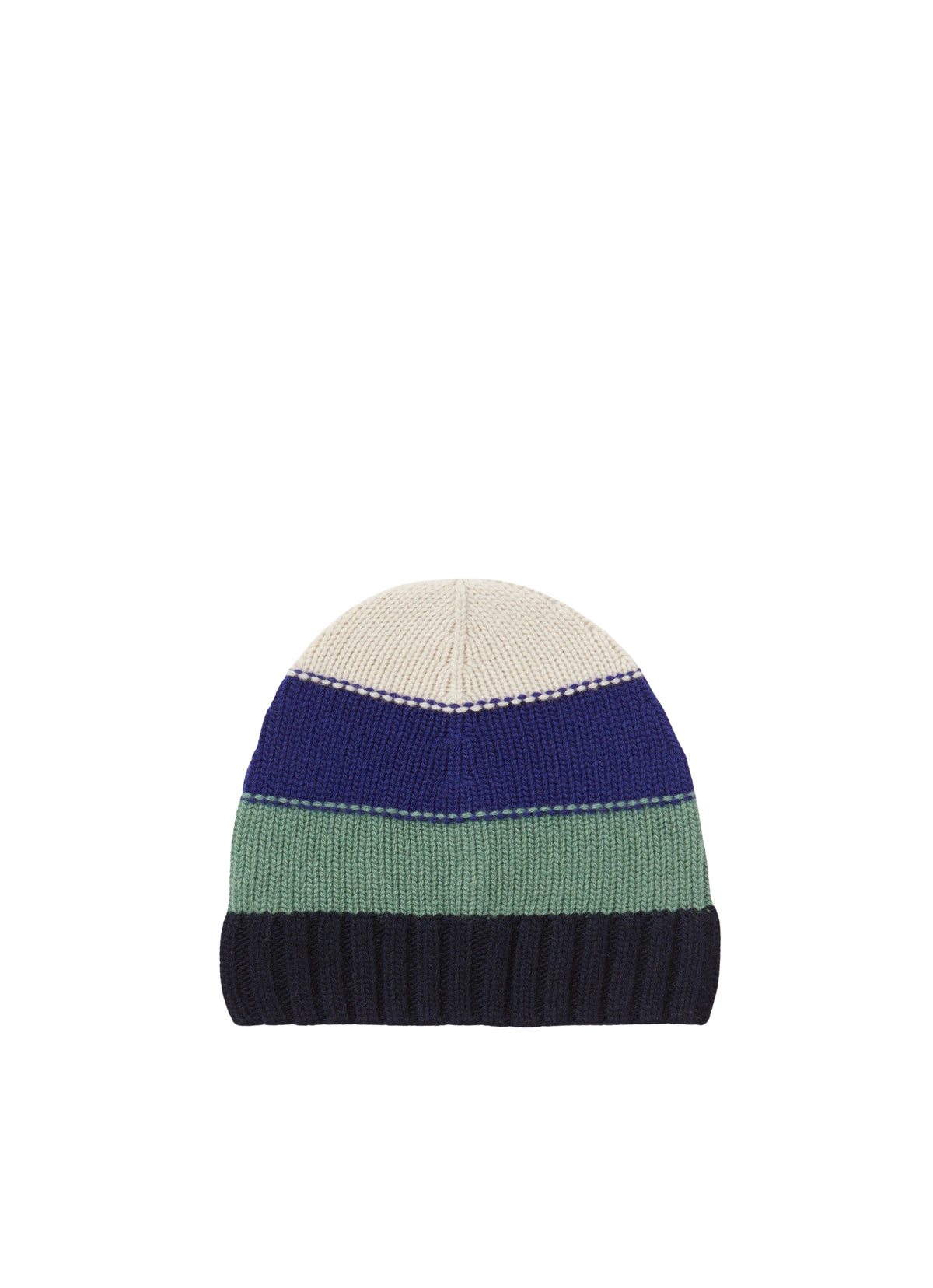 Bonnet en tricot à rayures - Blu & Bluette