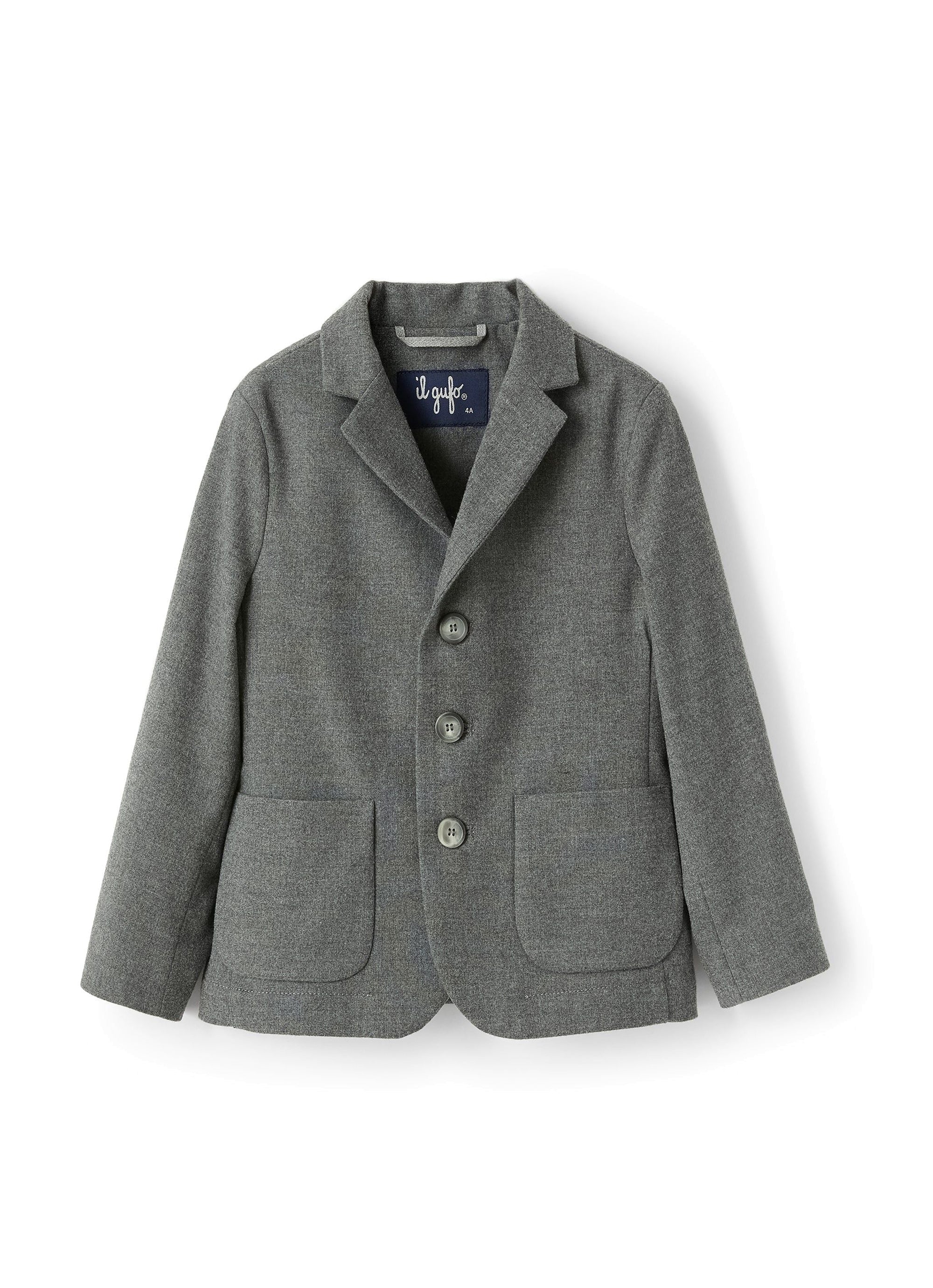 Blazer classique en technowool - Acciaio