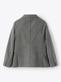 Blazer classique en technowool - Acciaio