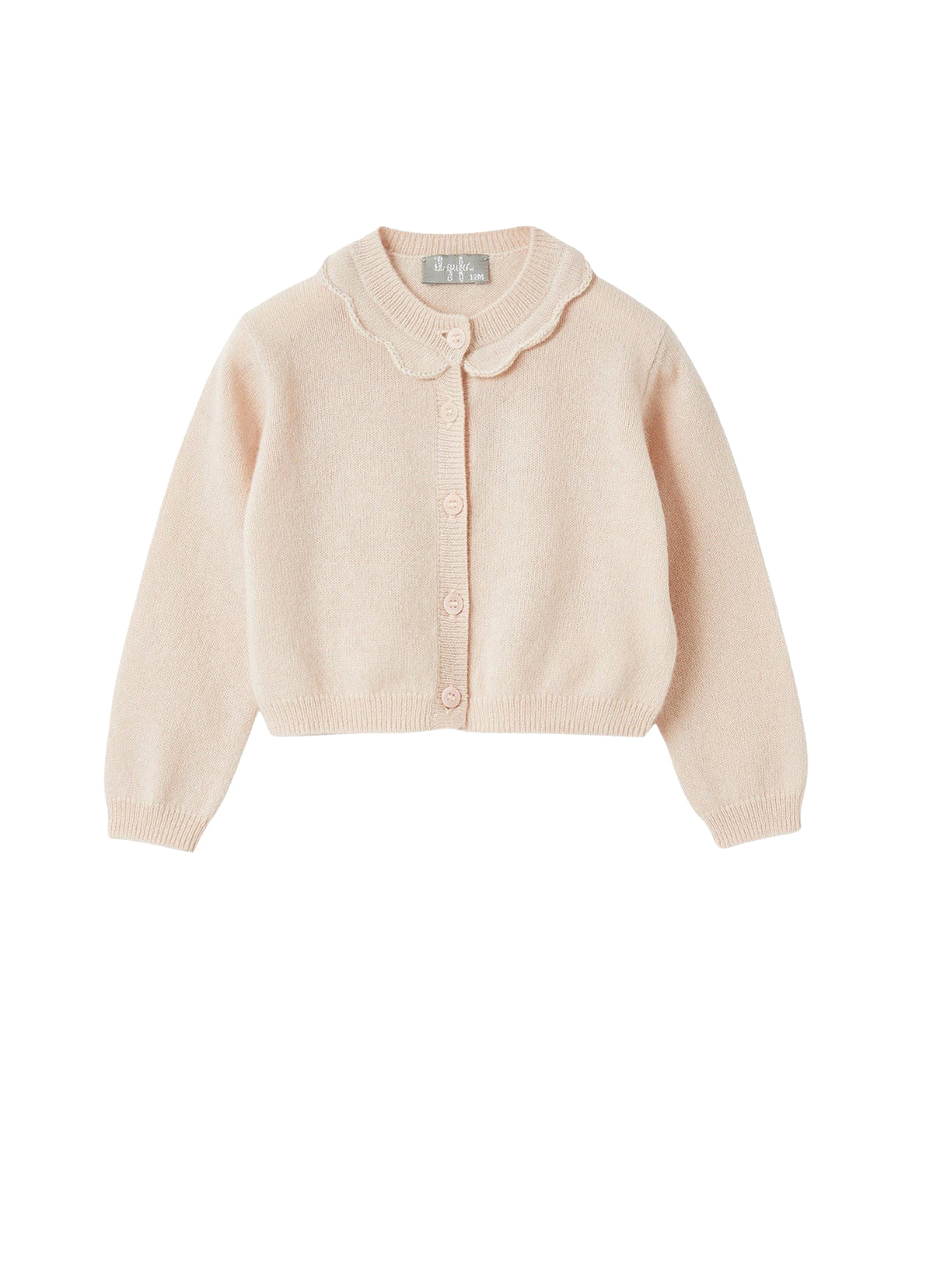 Cardigan avec col à volant - Panna & Fragola