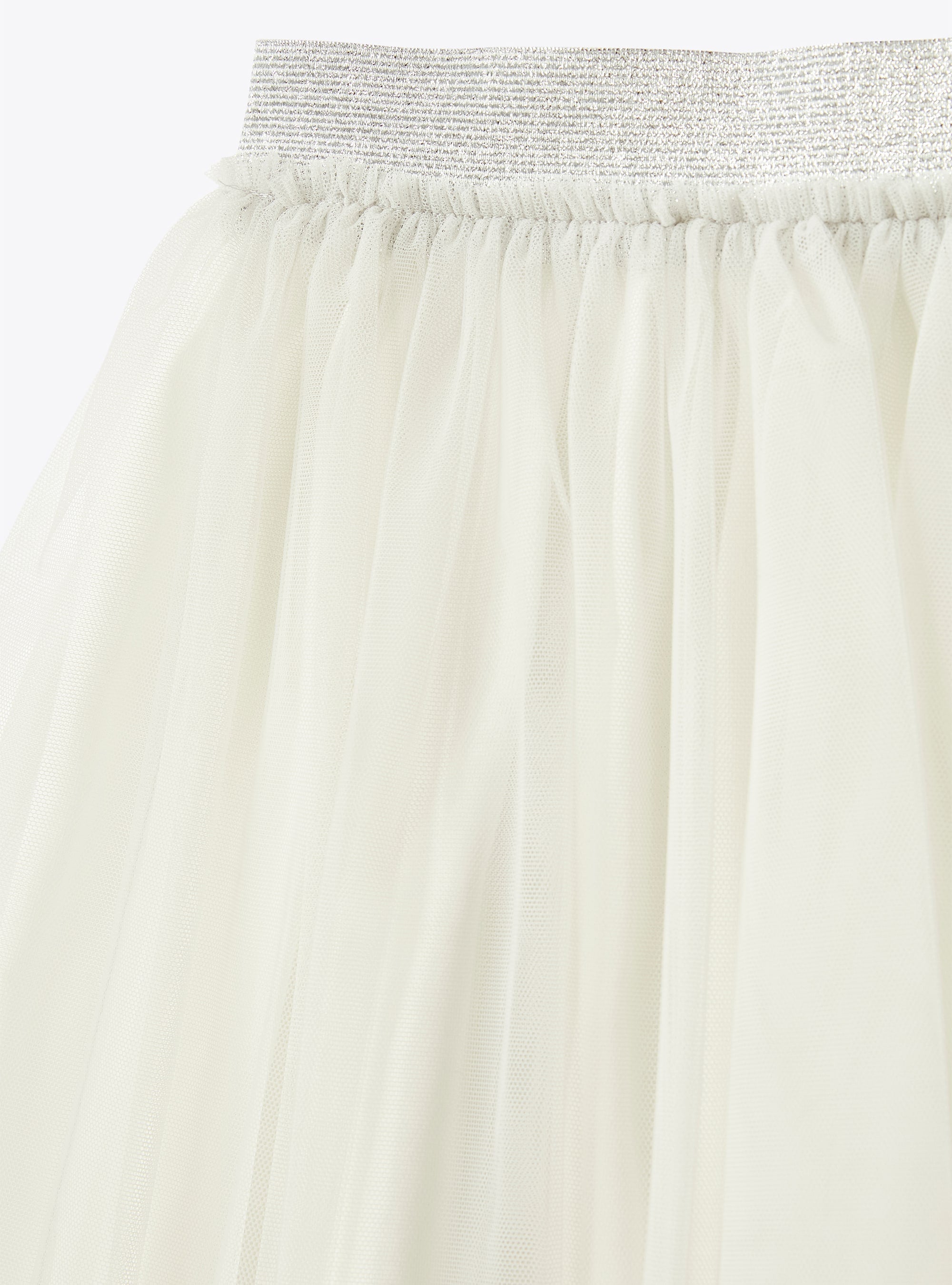 Tulle skirt - Grey & Milk