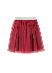 Gonna in tulle rosso