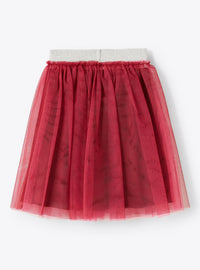 Tulle skirt - Ribes Rosso & Ciliegia