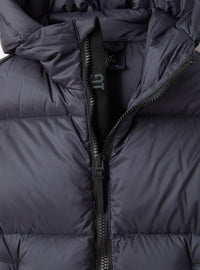 Long padded jacket - Blue