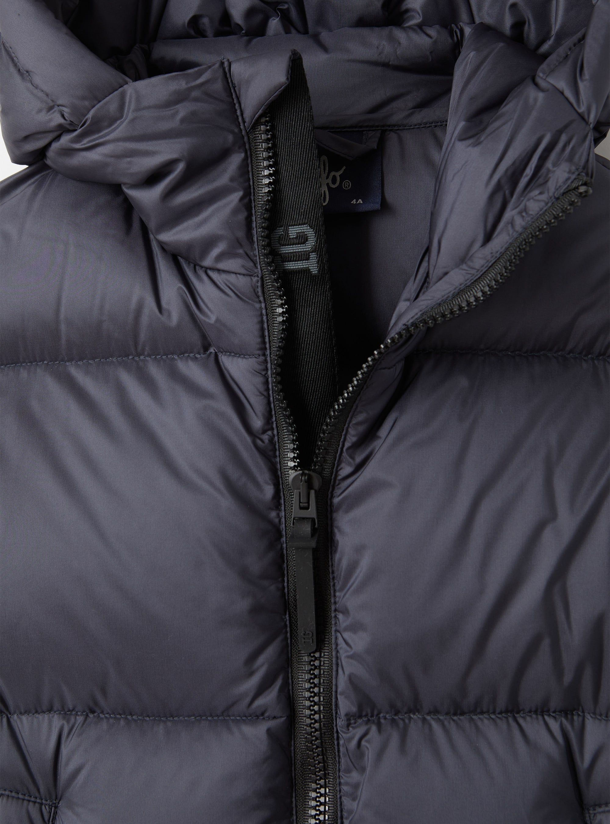 Long padded jacket - Blue