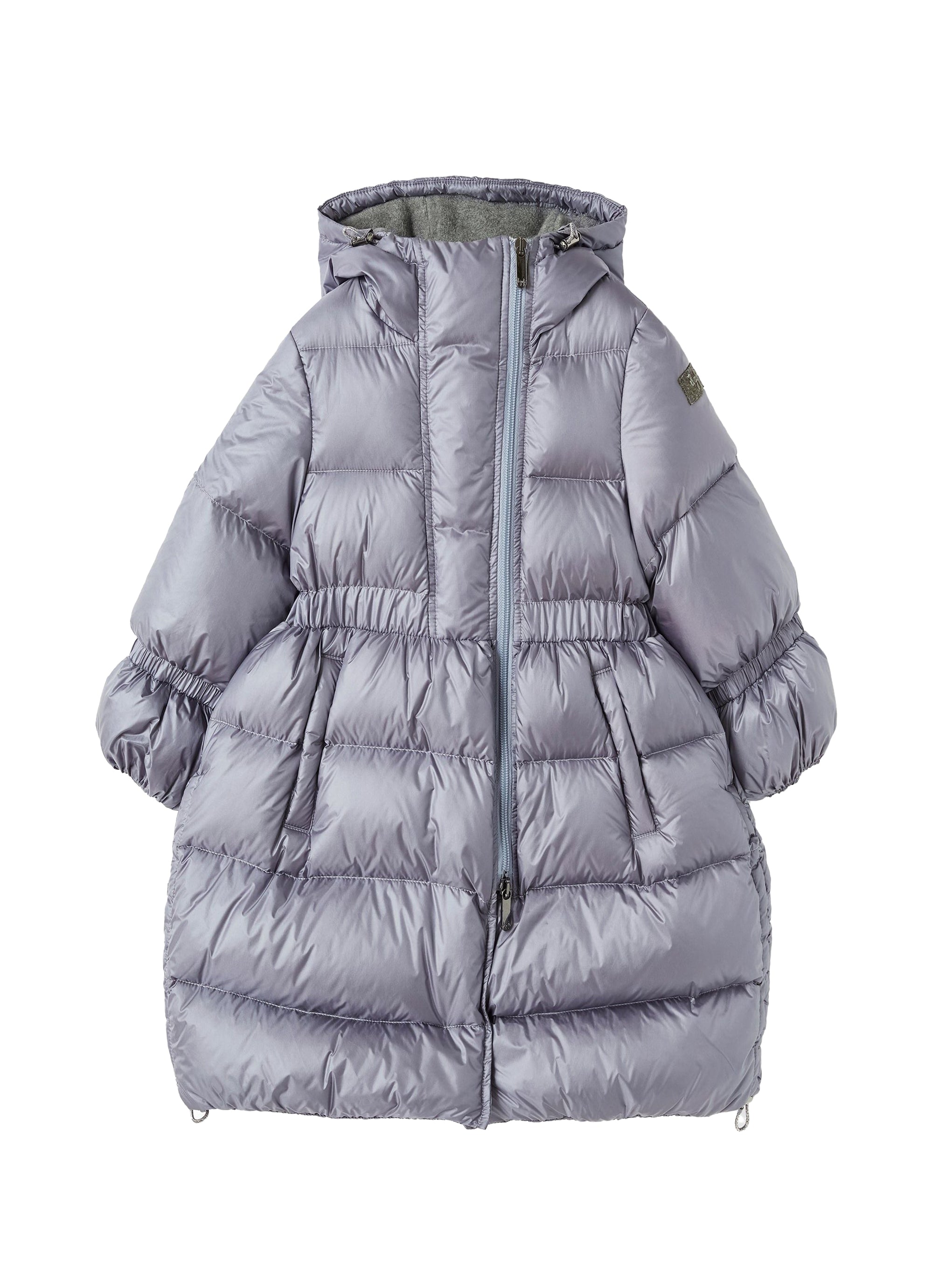 Quilted hooded jacket - Night Sky