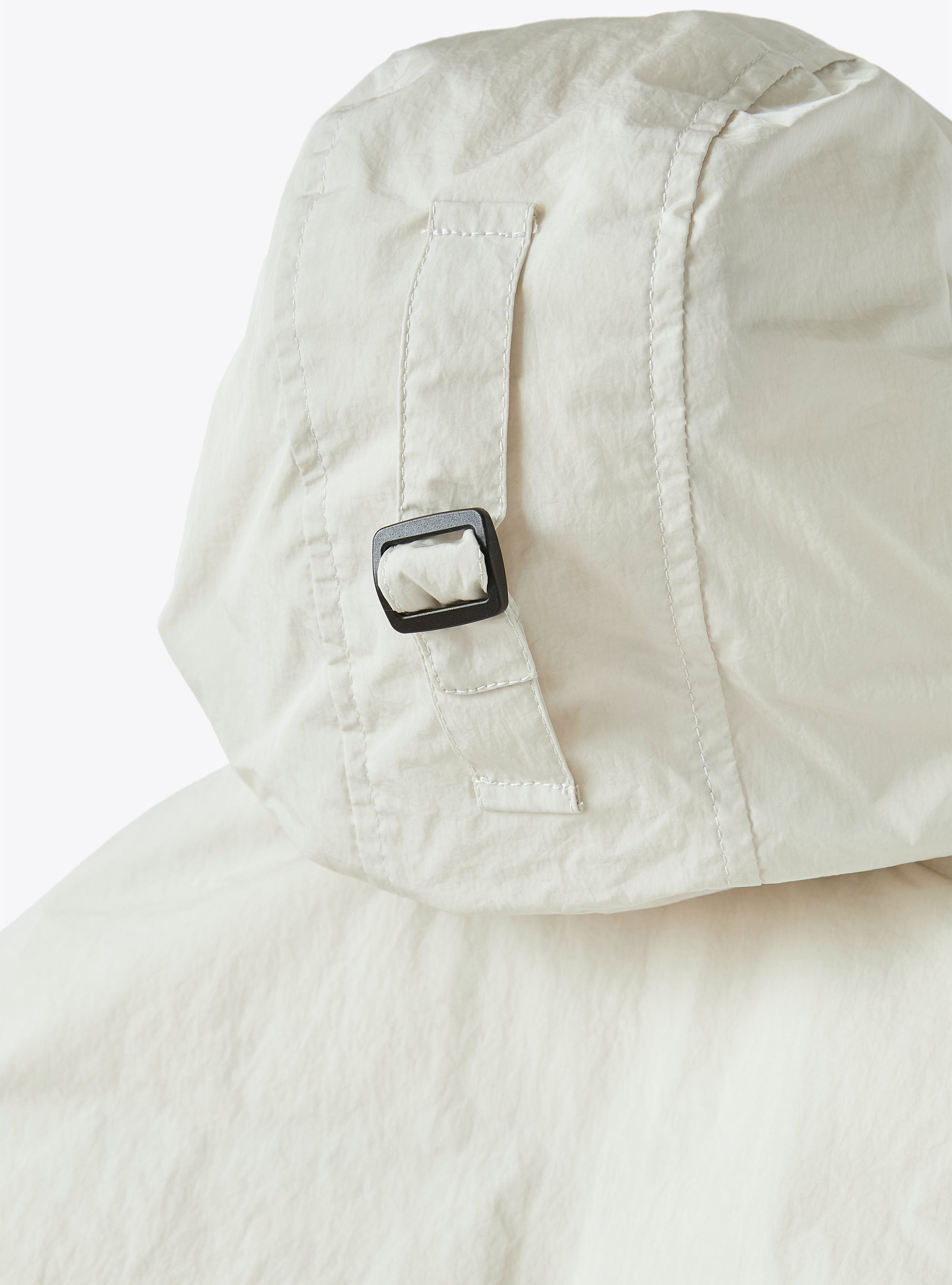 Parka en duvet à effet froissé - Grigio Tofane