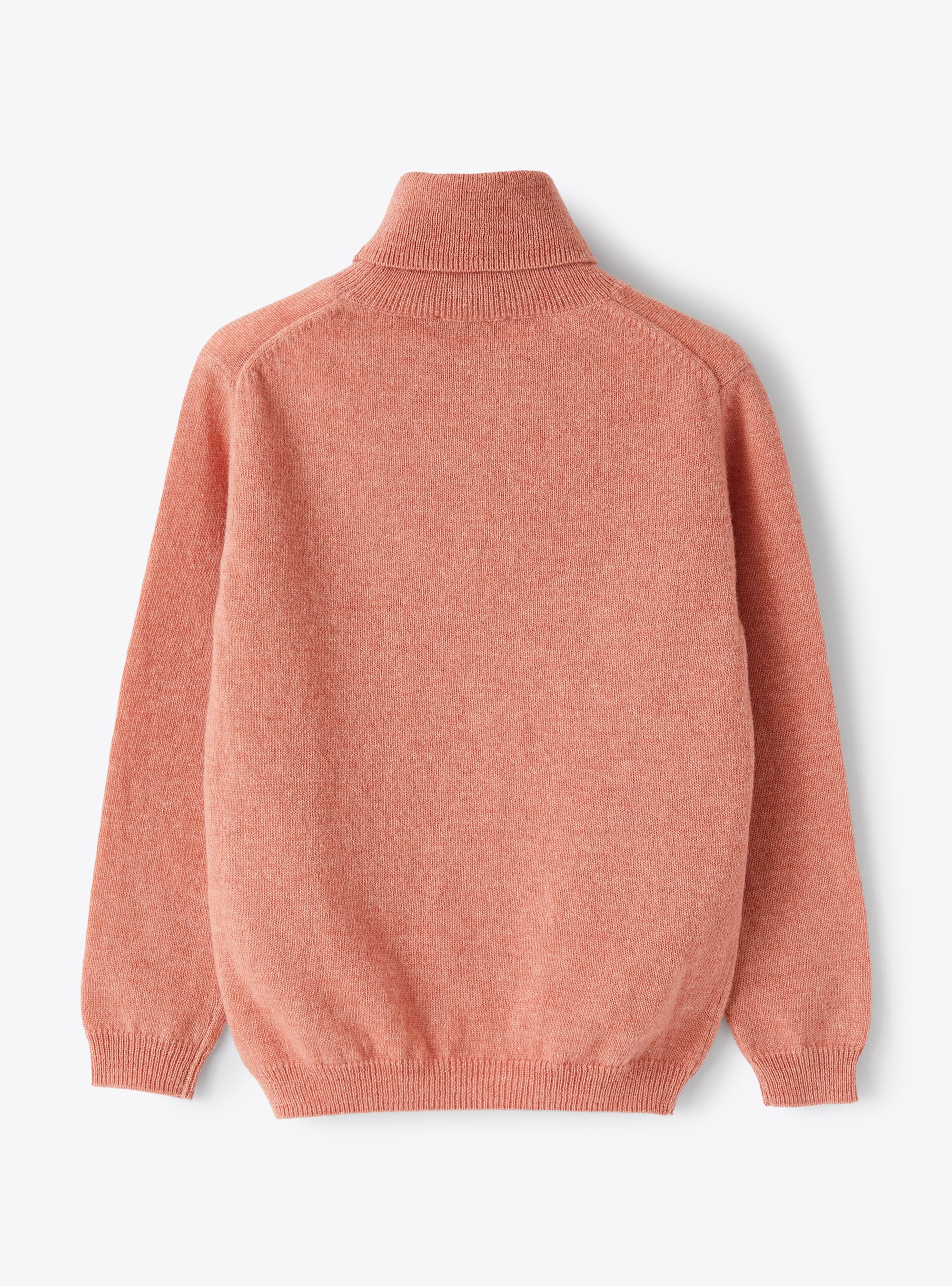 Wool turtleneck jumper - Rosa Bubble