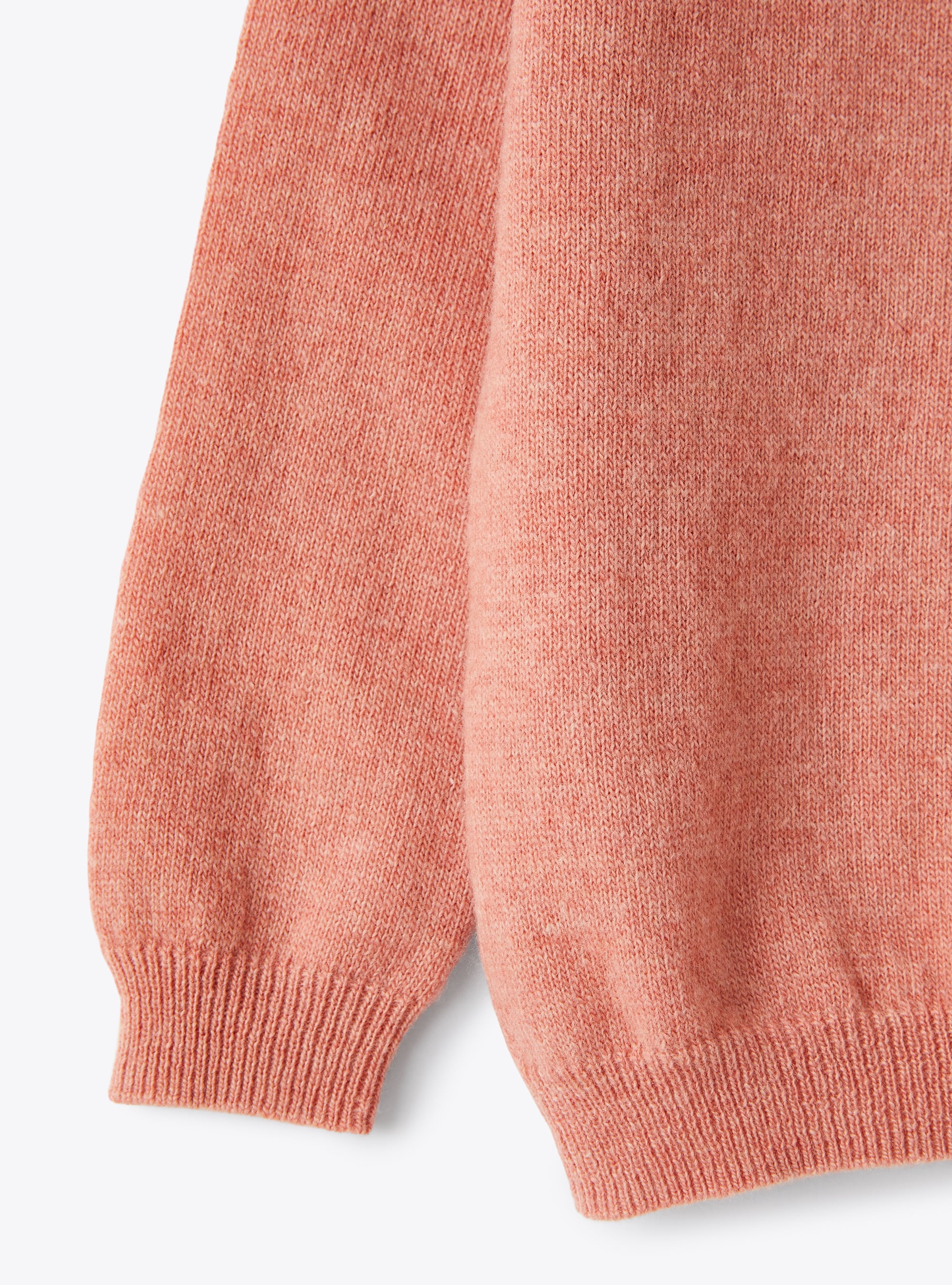 Wool turtleneck jumper - Rosa Bubble