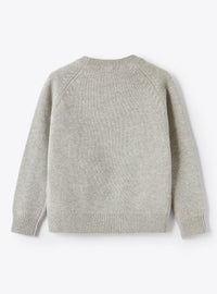 Wool embroidered jumper - Nube & Latte