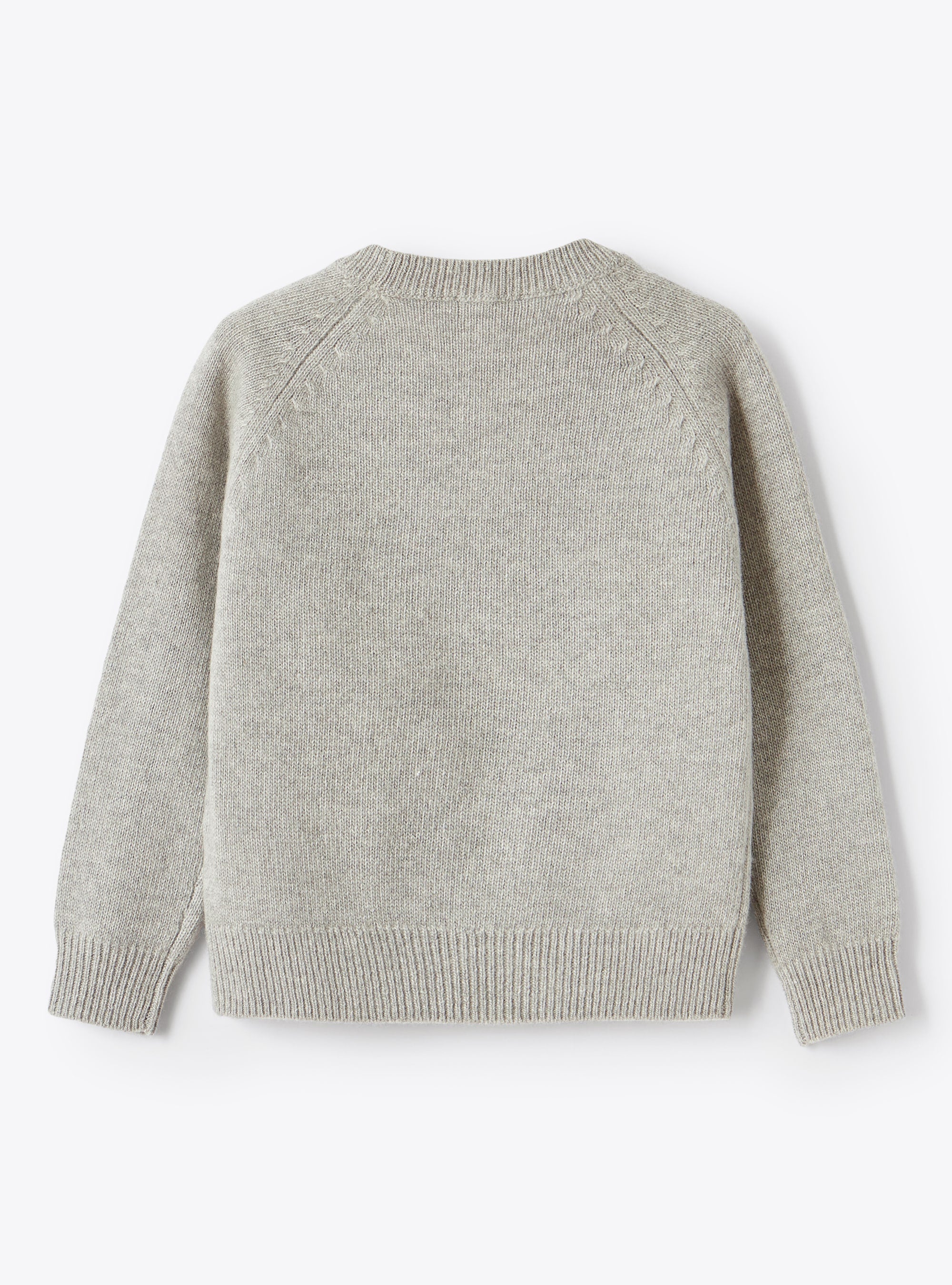 Wool embroidered jumper - Nube & Latte