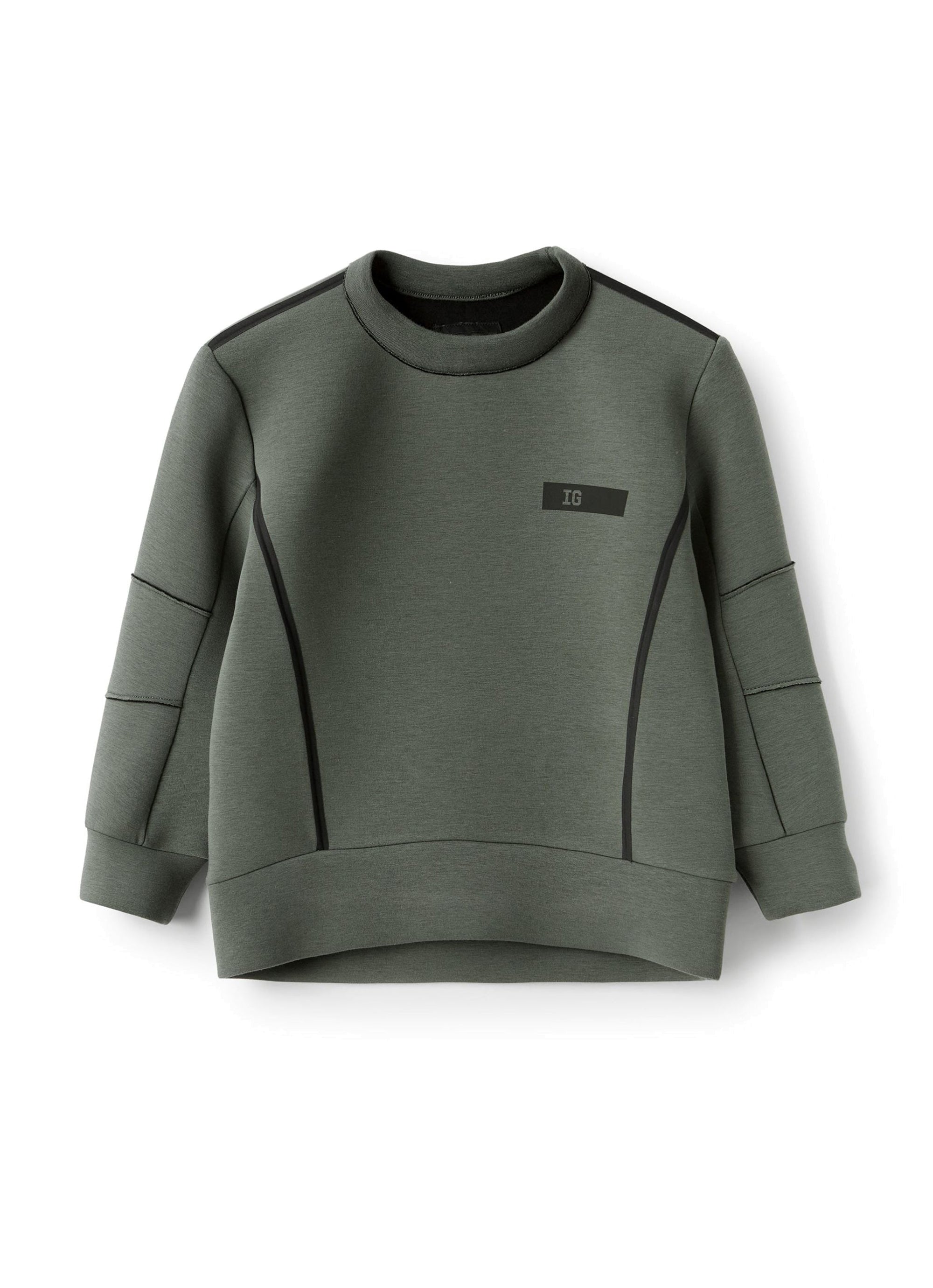 Sweatshirt with cut-out sleeves - Abete & Nero