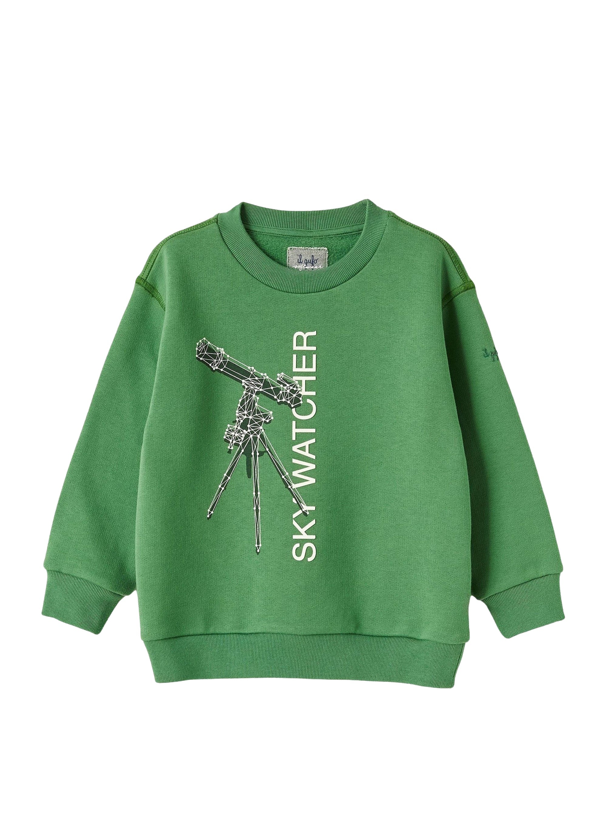 Felpa con stampa SKY WATCHER