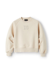 Ruched sleeve sweatshirt - Tufo