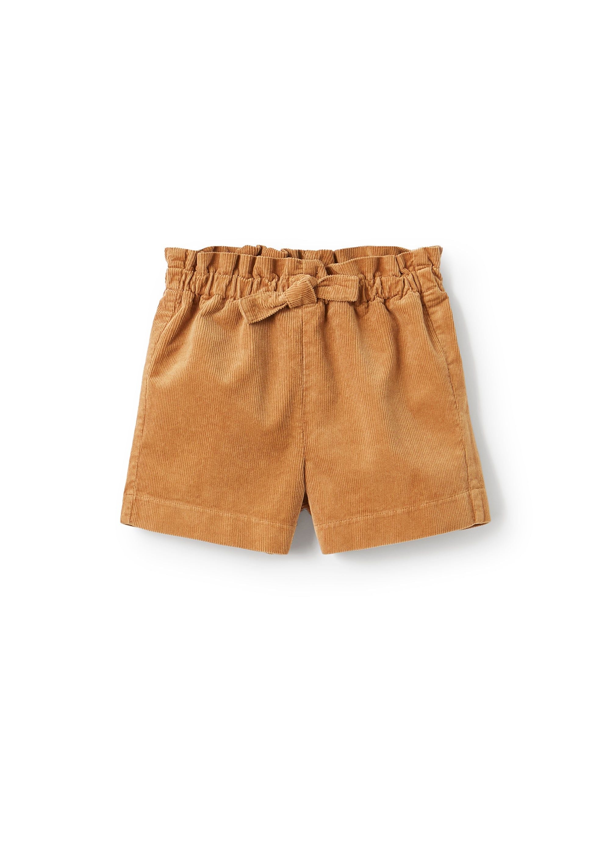 Velvet Bermuda shorts - Castoro