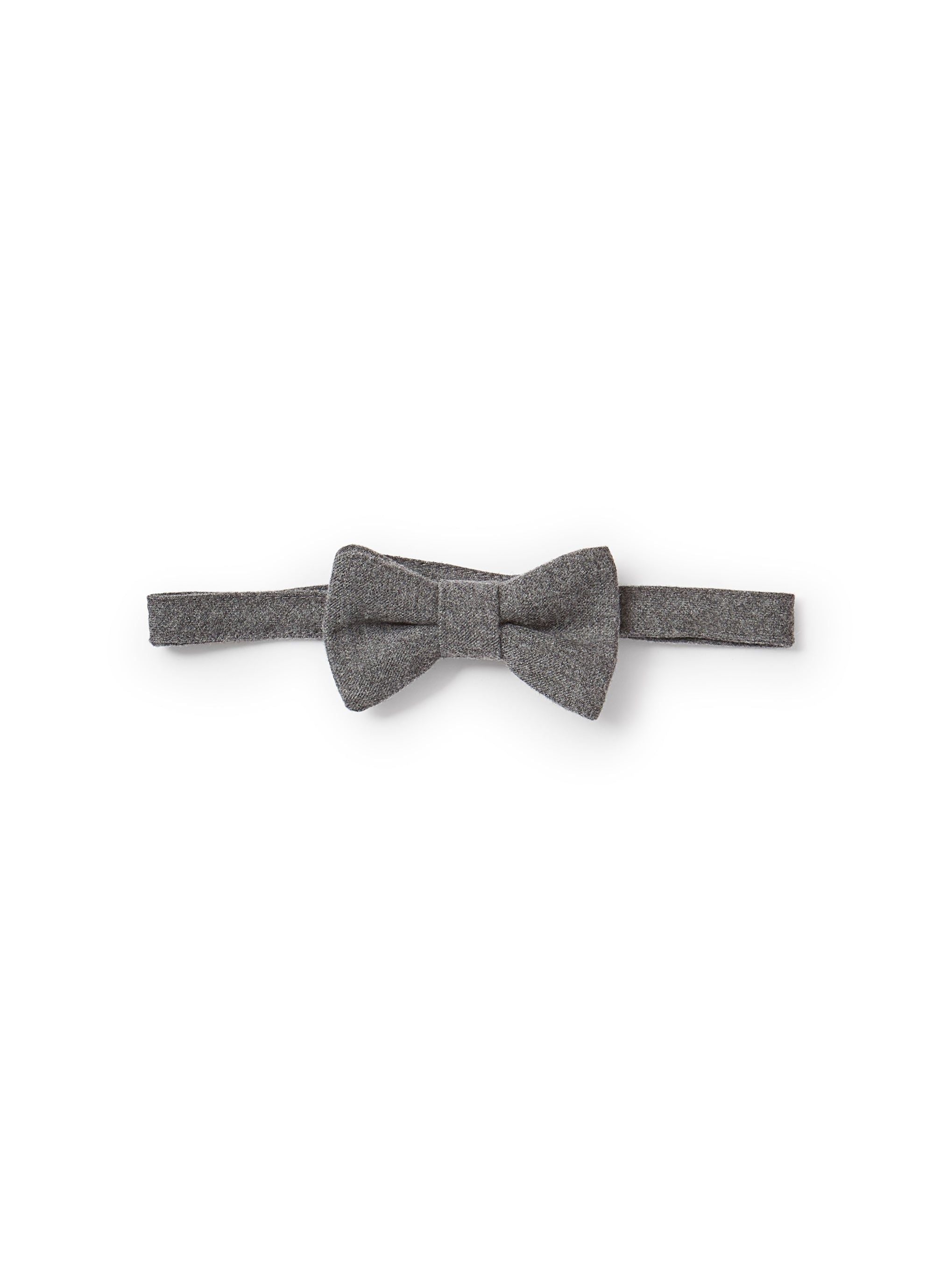 Adjustable herringbone bow tie - Acciaio