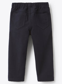 Trousers with elastic waistband - Blue