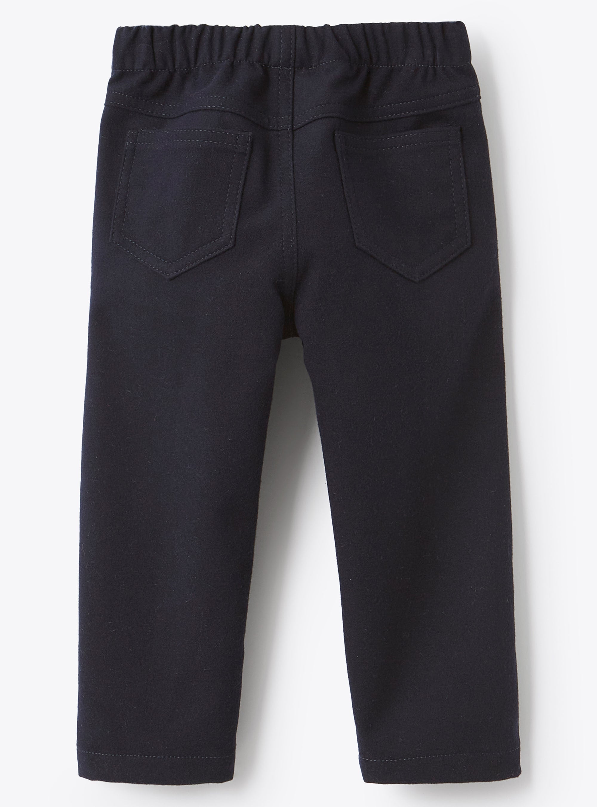 Trousers with elastic waistband - Blue