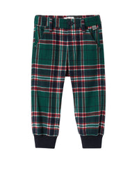 Pantaloni in tecnowool tartan