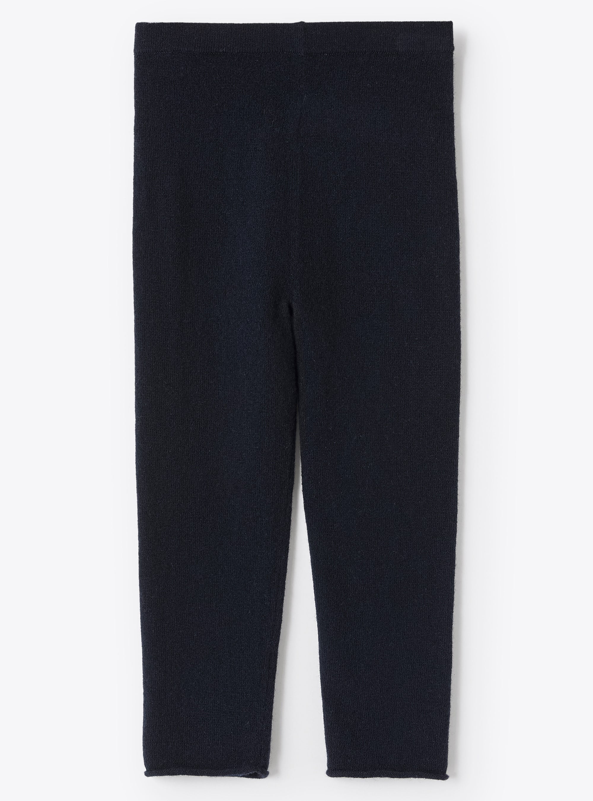 Comfortable, close-fitting wool leggings - Blue