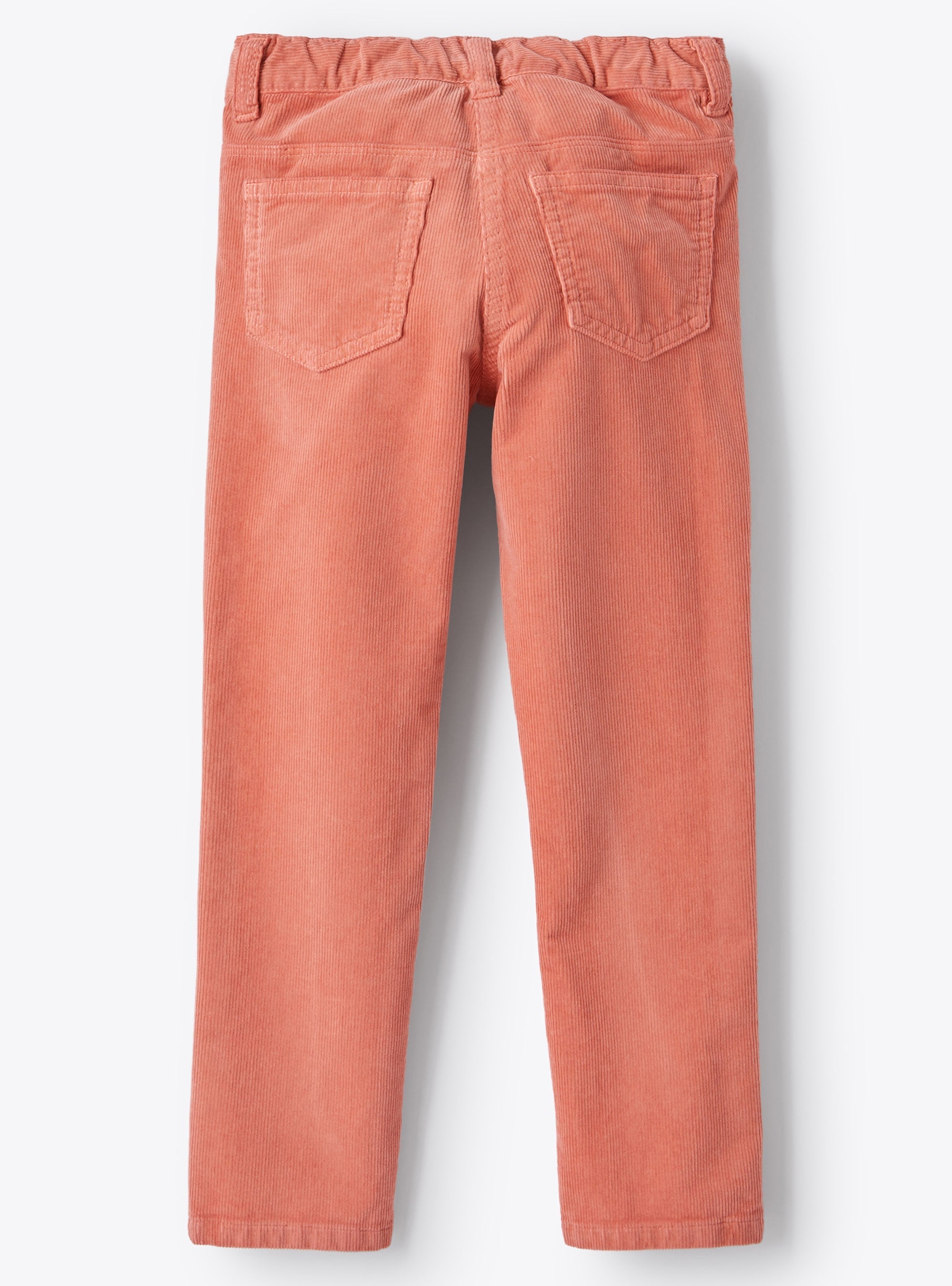 5-pocket stretch ribbed trousers - Bubble