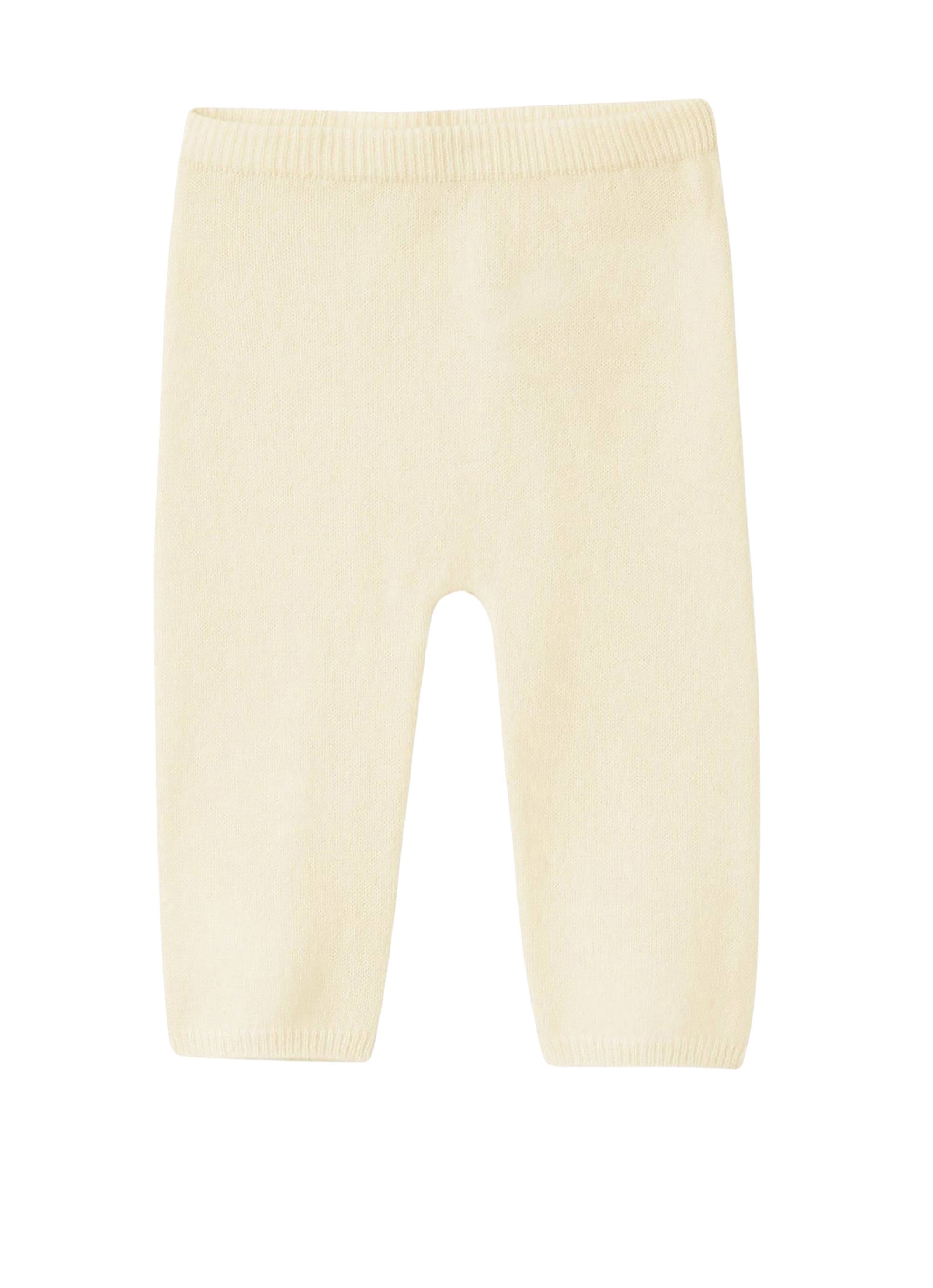 Leggings da neonata in cashmere