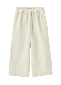 Pantalone culotte in velluto a coste