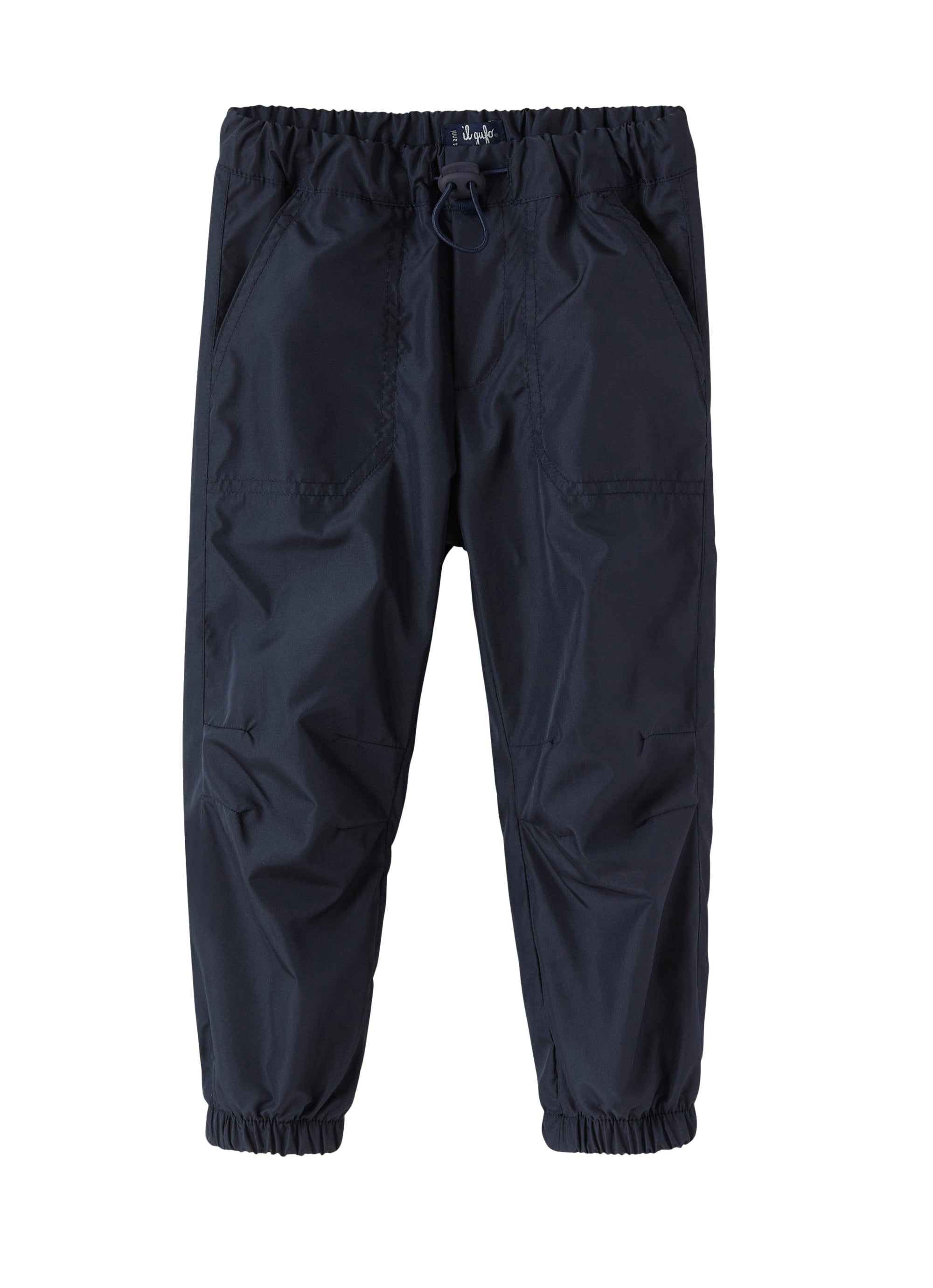 Pantaloni in tessuto tecnico blu