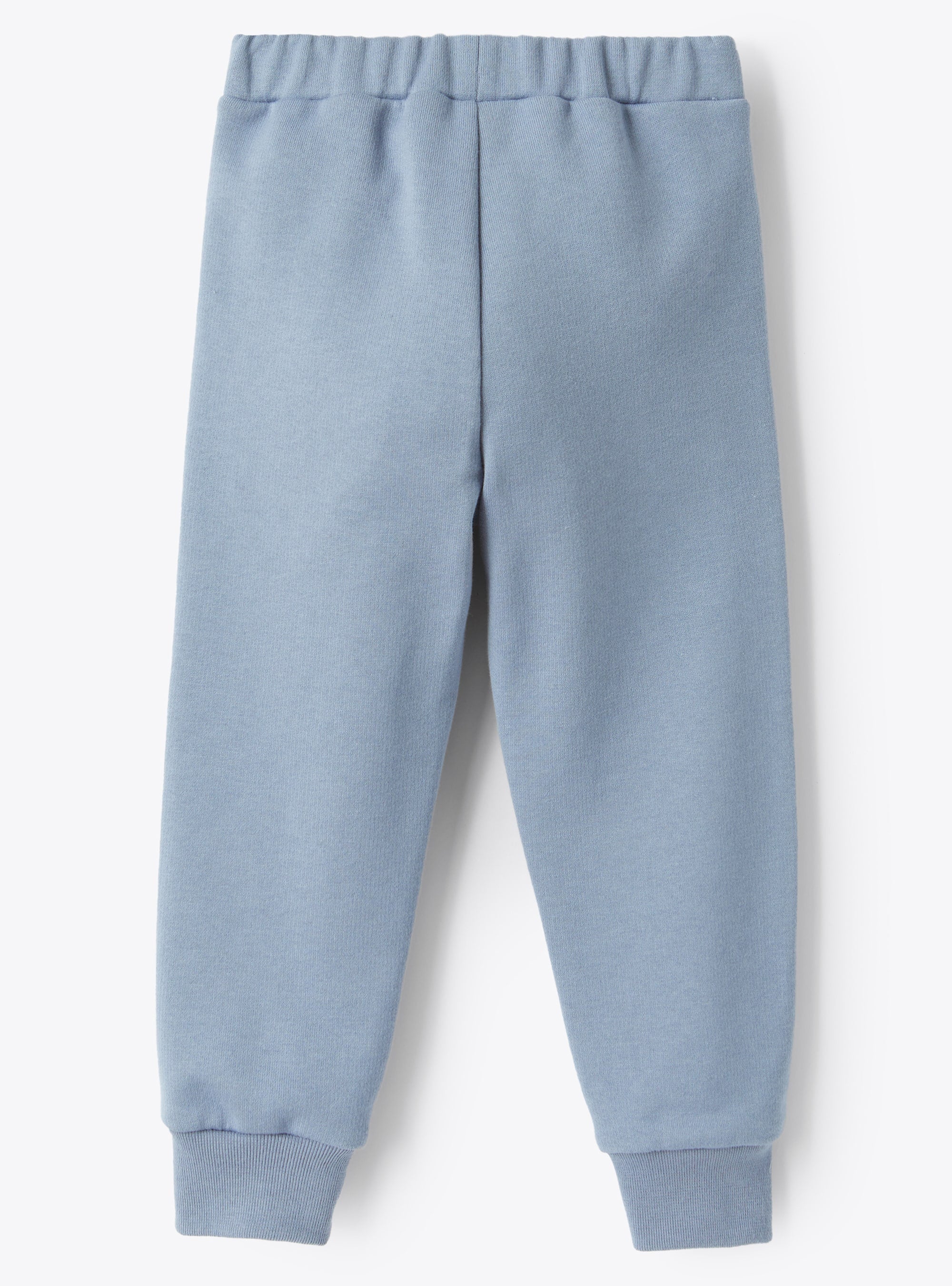 Fleece jogging trousers - Blue Polvere