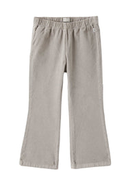 Pantalone cropped in velluto grigio