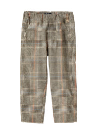 Pantalone regular fit a quadri