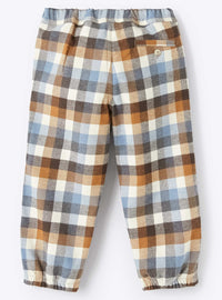 pl394c3133_462 // DOUBLON PAS FUSION /// DOUBLON DEVIENT OK PICS / Pantalone carrot fit in cotone a quadri