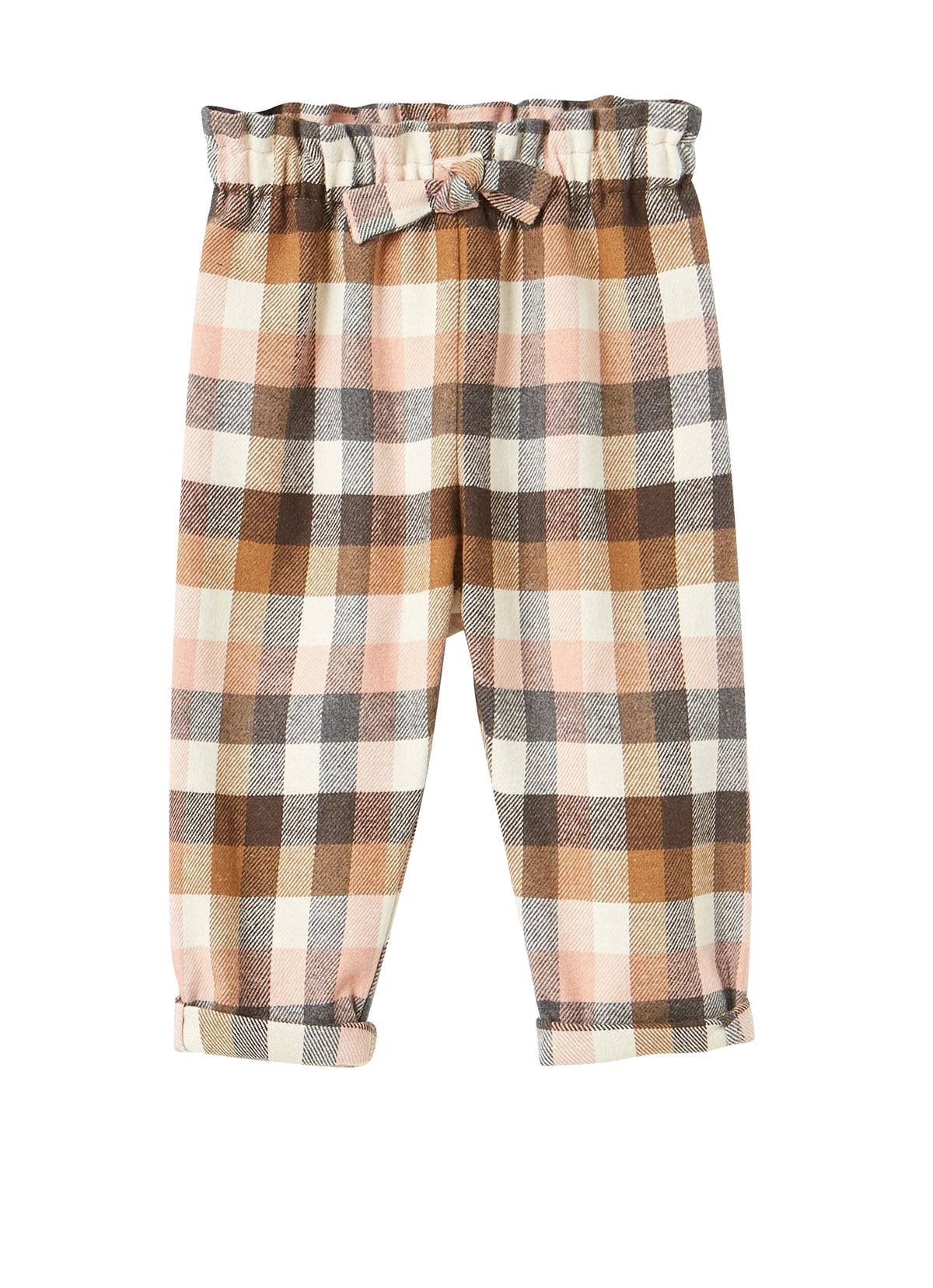 Trousers with a bow - Rosa Bluesh
