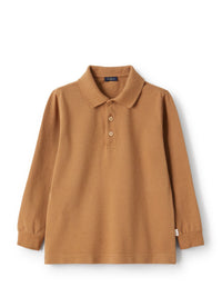 Piqué polo shirt - Beaver Brown