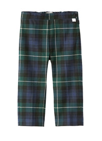 pr010w3055_478 // DOUBLON FUSION /// DOUBLON DEVIENT OK PICS / Pantaloni capri in tecnowool scozzese