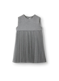 Sleeveless pleated dress - Nube