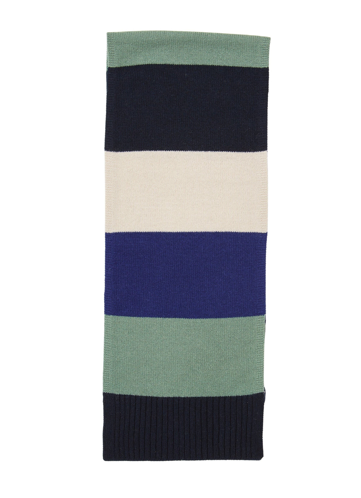 sp126em220_4947 // DOUBLON PAS FUSION /// DOUBLON DEVIENT OK PICS / Sciarpa in lana a maxi righe multicolor