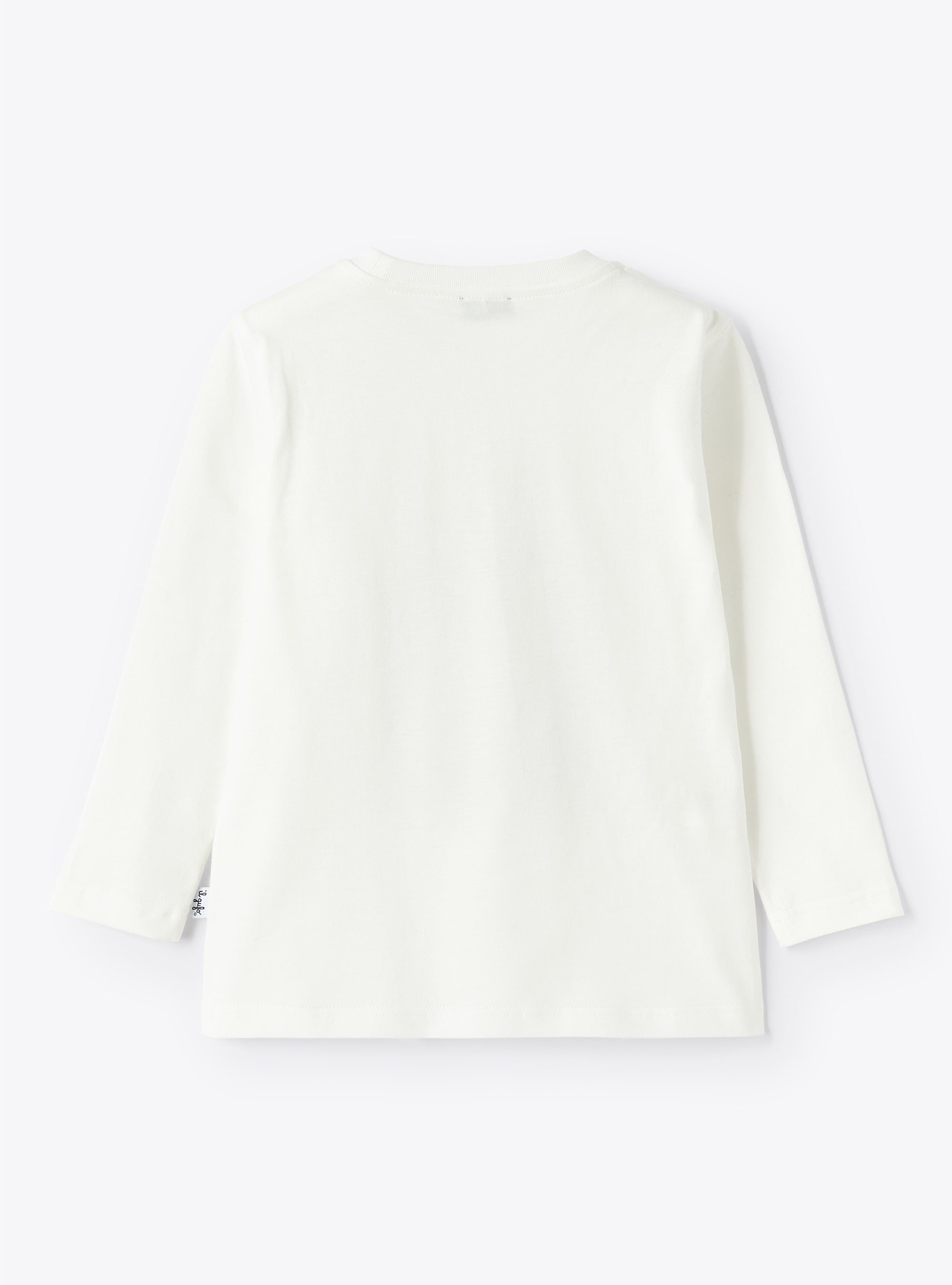 T-shirt con orso polare geometrico