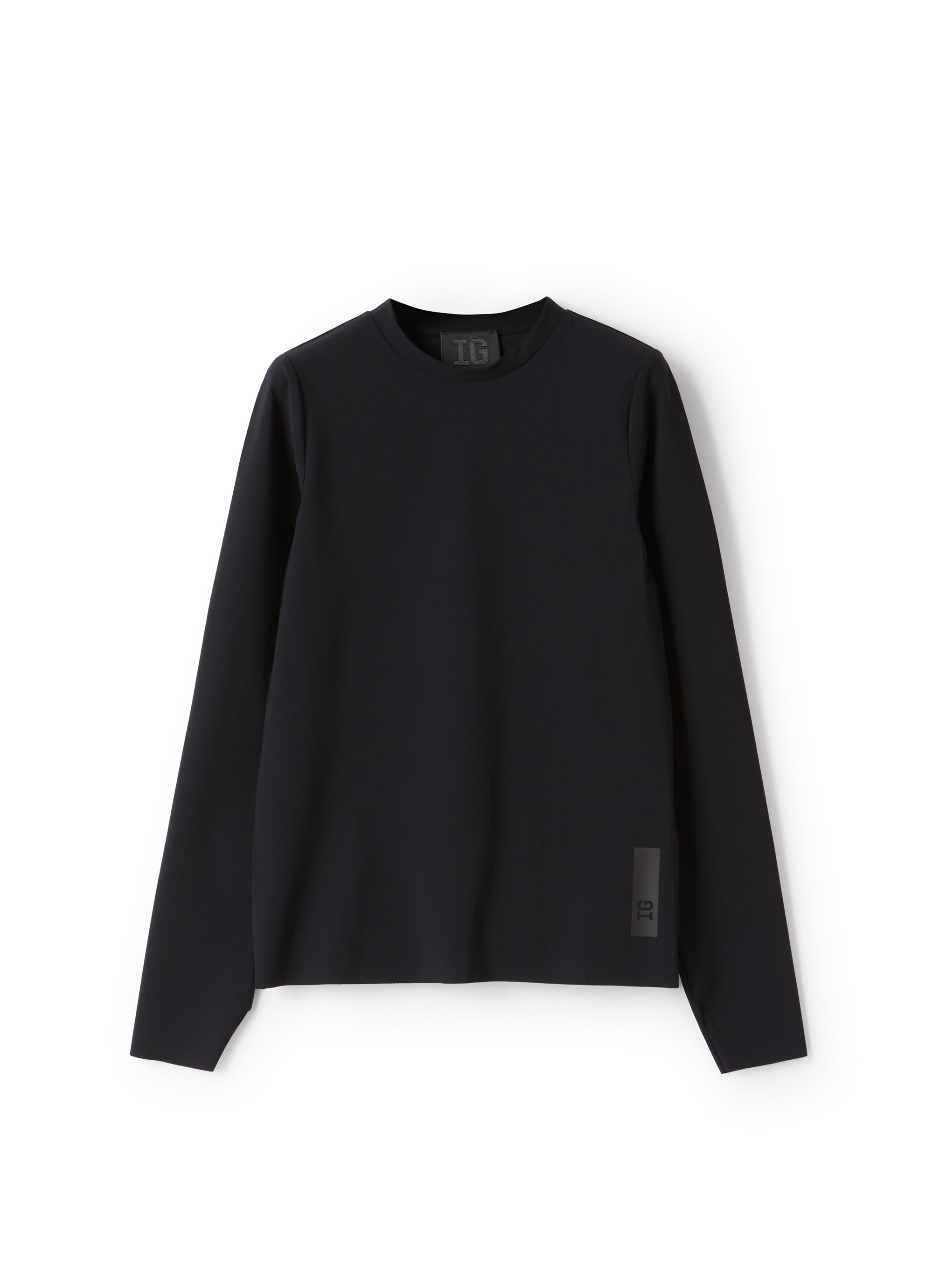 Round-neck sweatshirt - Nero