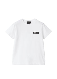 ts347m0094_011 // DOUBLON FUSION /// Taped Logo Regular Fit T-Shirt