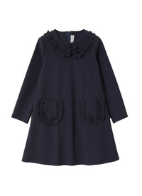 Frill dress - Blue