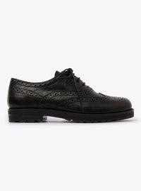 Leather Derbies - Black