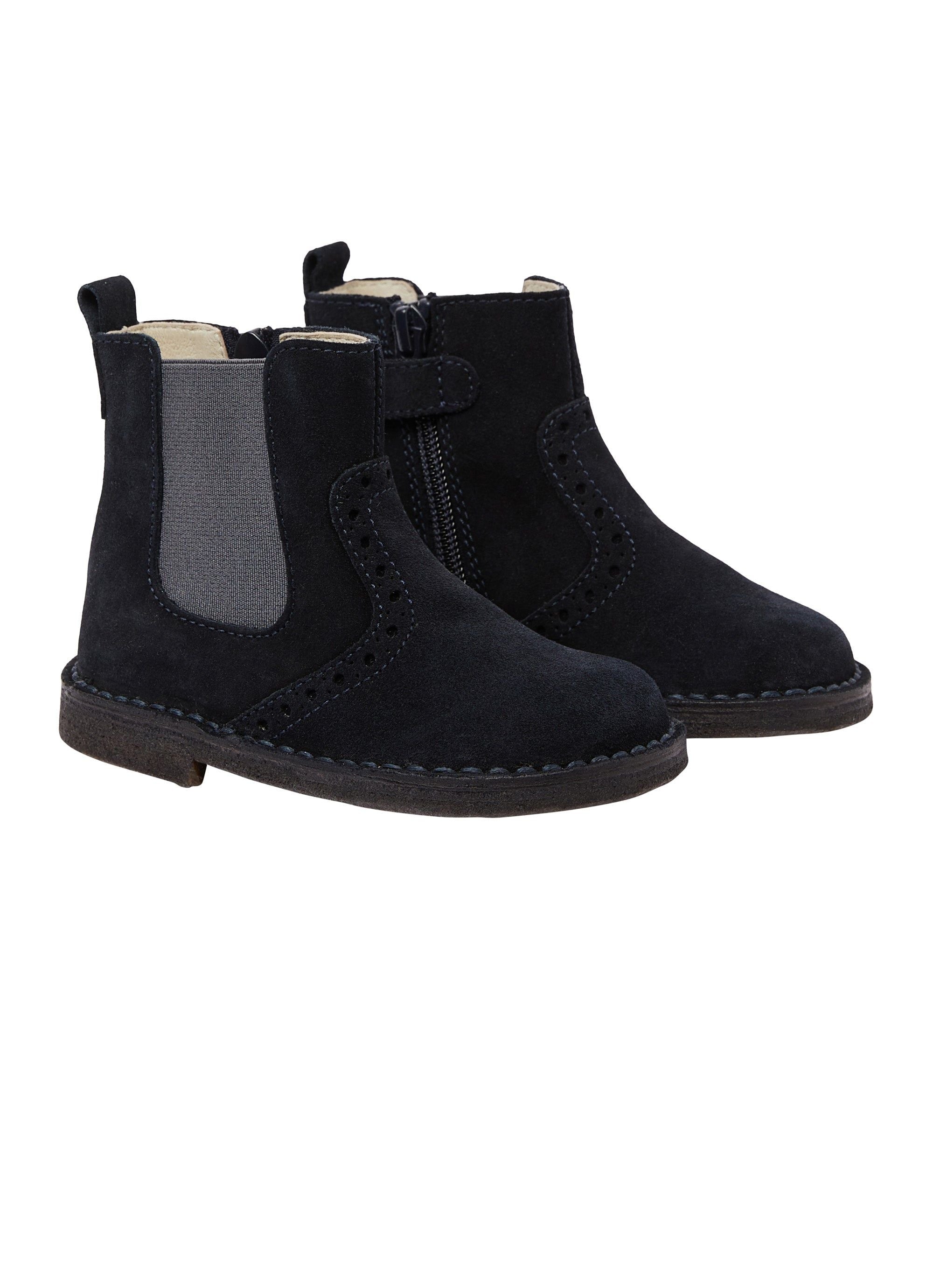 Suede Chelsea boots
