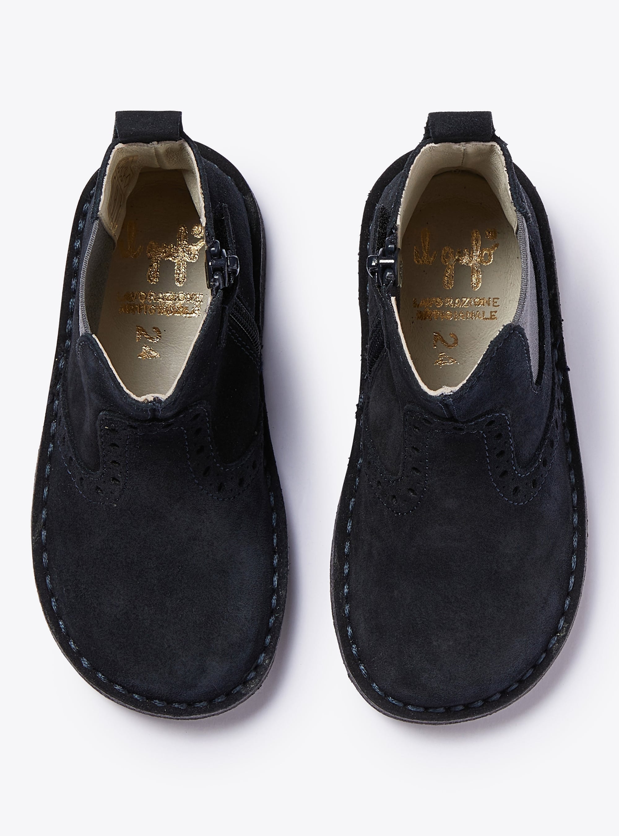 Suede Chelsea boots
