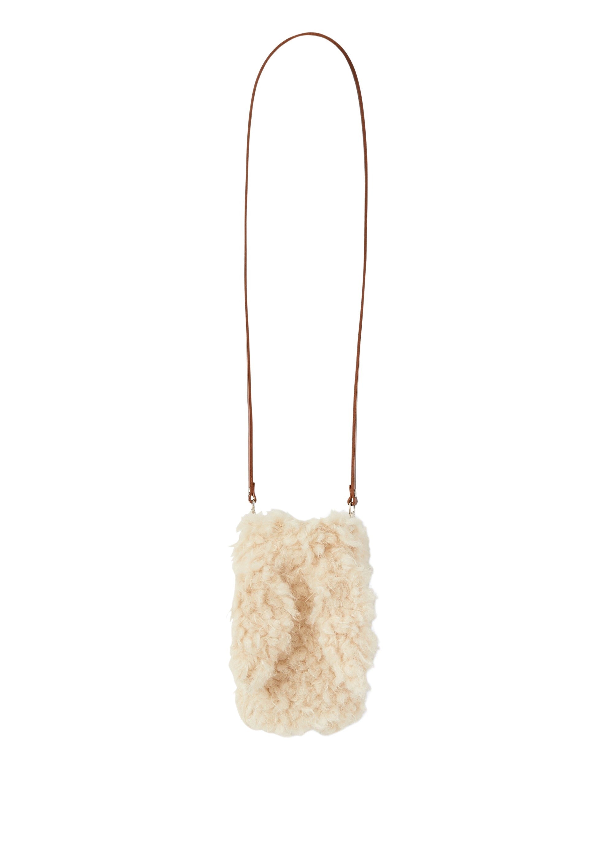 Portacellulare in eco-fur con orecchie