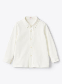 White Cotton Jersey Shirt
