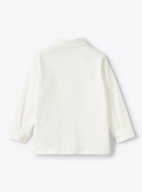 cl182mf002_100 // DOUBLON PAS FUSION /// DOUBLON DEVIENT OK PICS / Camicia in jersey di cotone bianco