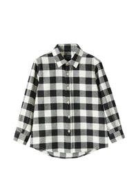 Checked-flannel shirt