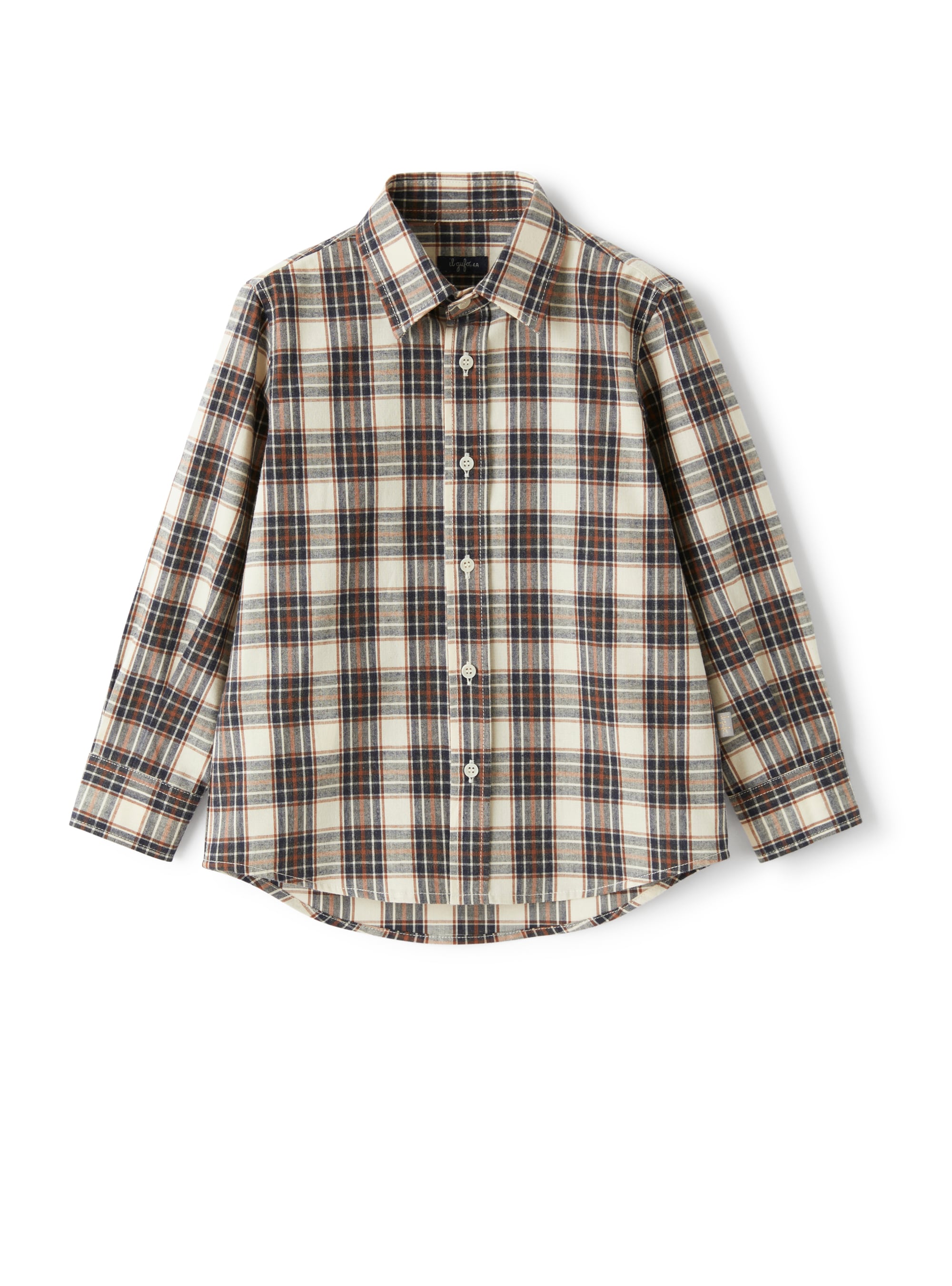 Checked flannel shirt